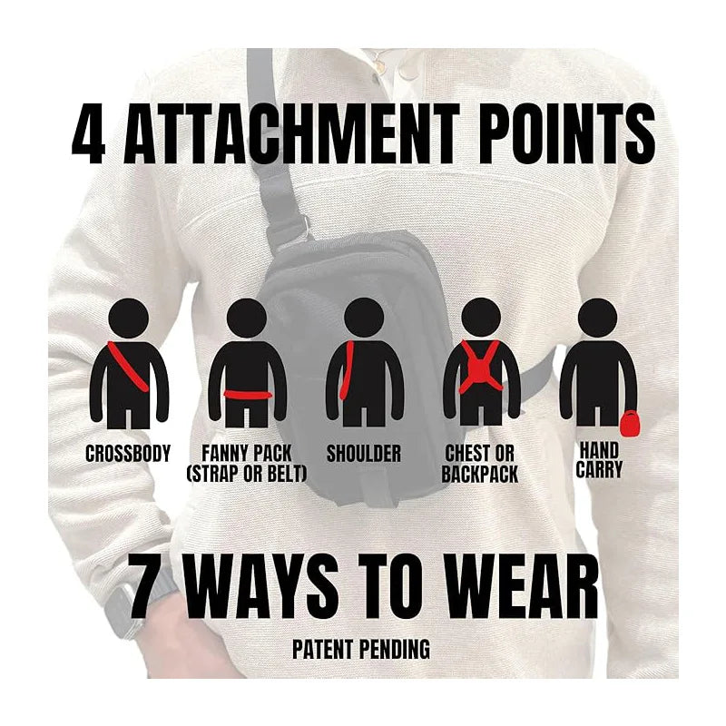 FitBag CrossPro™ sac crossfit avec système de rangement magnétique
