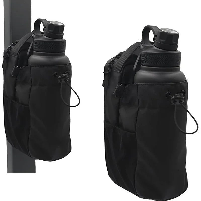 FITBAG™ sac de sport magnétique noir avec compartiments organisés

