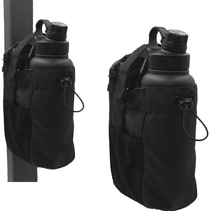 FITBAG™ sac de sport magnétique noir avec compartiments organisés
