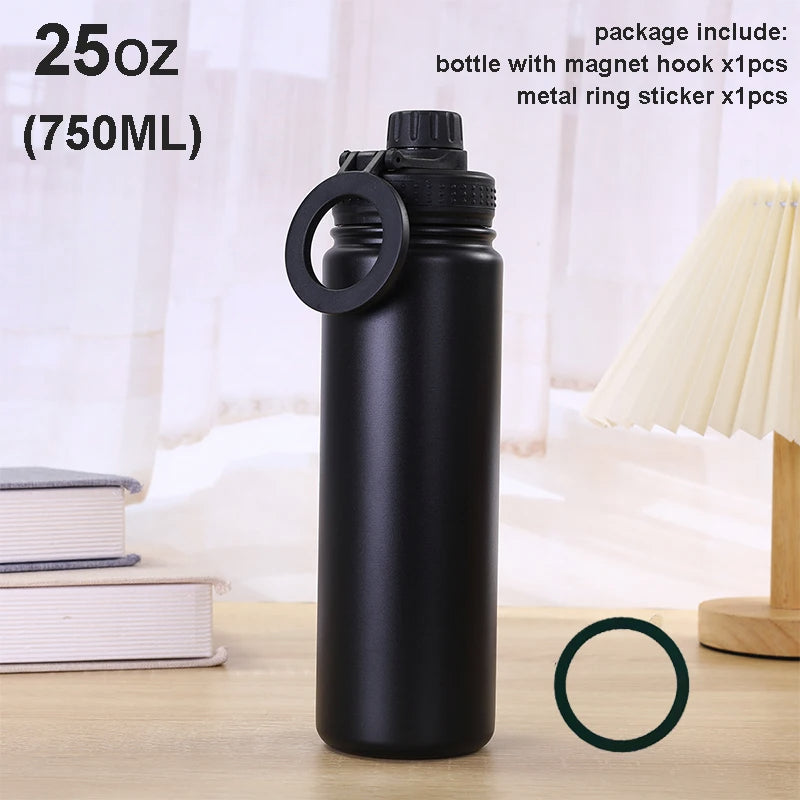 MAGLINK™ bouteille isotherme avec support magnétique pour accessoires fitness
