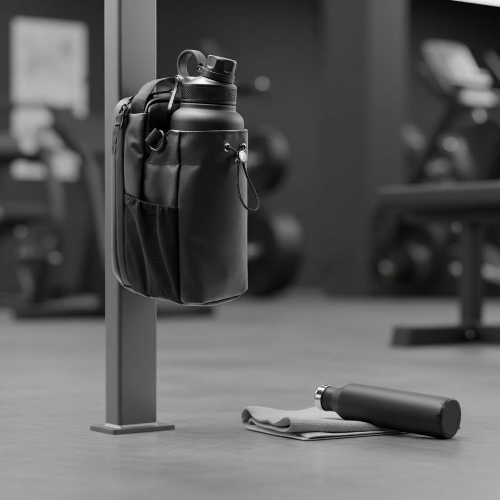 FITBAG™ bannière promotionnelle minimaliste pour site web
