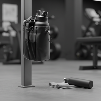 FITBAG™ bannière promotionnelle minimaliste pour site web
